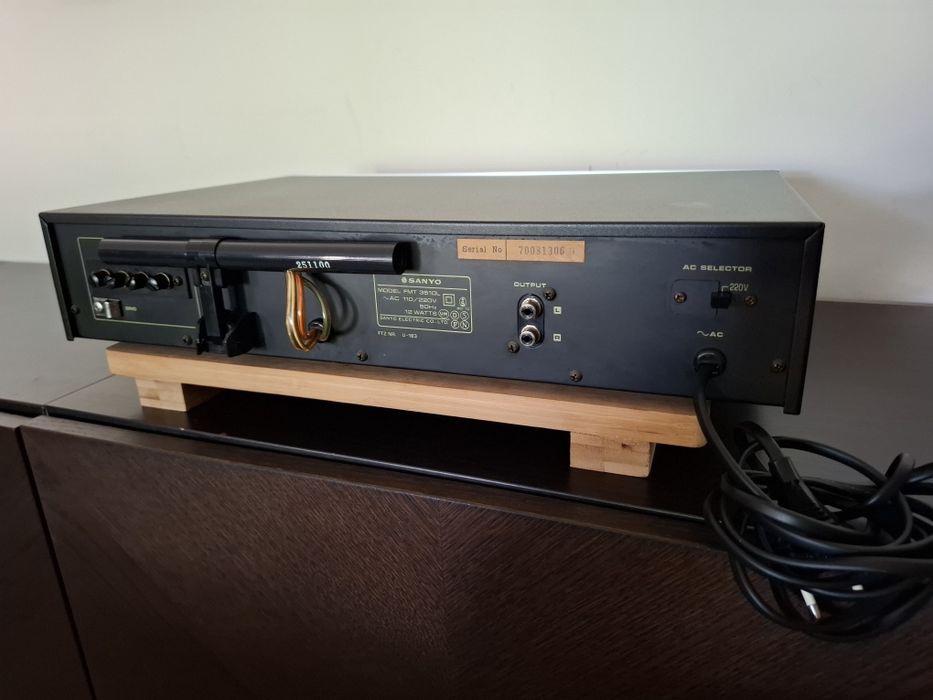 Aparelhagem Sanyo 3 modulos DCA 3510 + FMT 3510L + ET 3510
