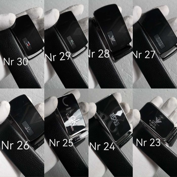 Paski do spodni Męskie i Damskie pasek plus klamra