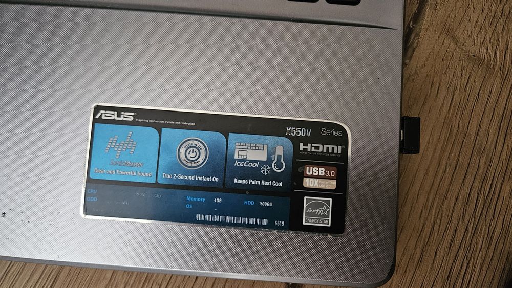 Asus X550VCX0085 z win10