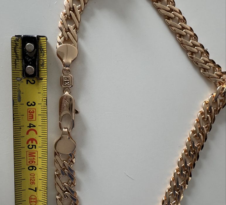 Цепочка цепь ланцюжок Xuping мужская  Ксюпинг  под золото 50 см