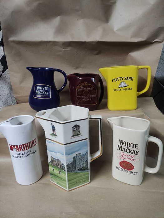 Ceramic Whisky Jugs