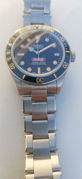 SEIKO MOD Coca-Cola vintage clássico retro