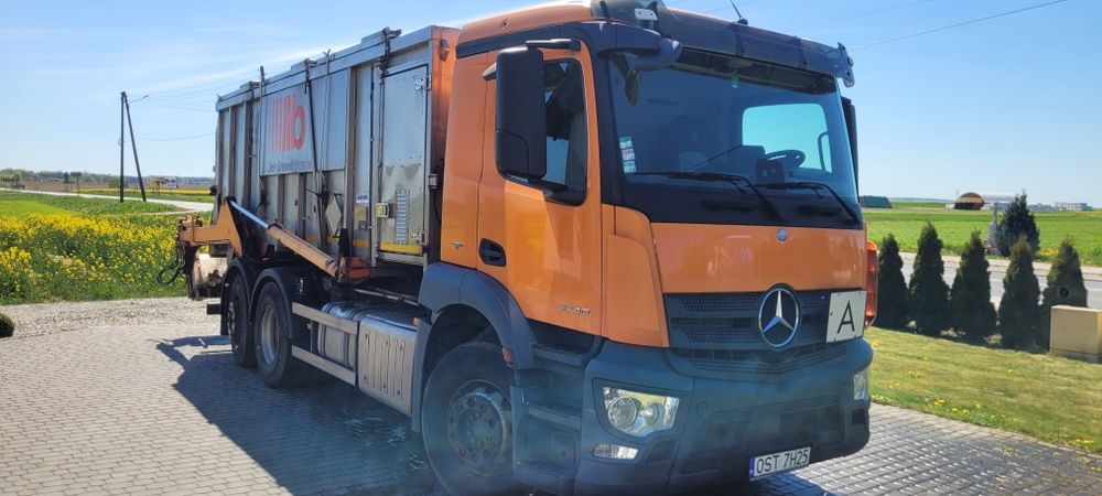 Mercedes Antos 2740 Śmieciarka do odpadów  Spożywczych i Padliny