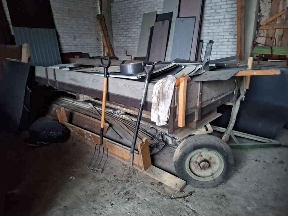 Wóz rolniczy na słomę 5x1.8