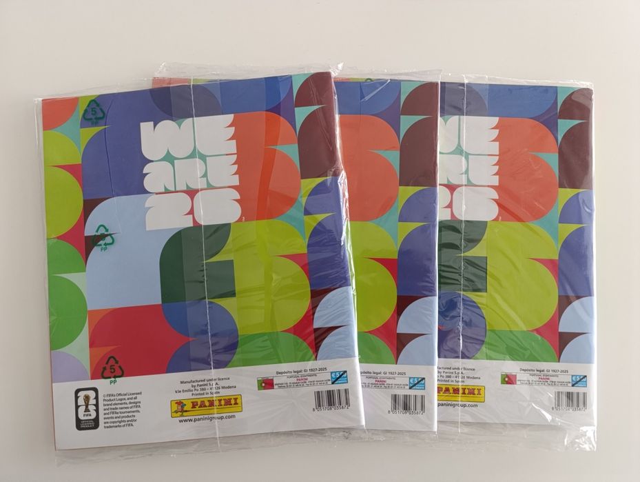 Caderneta de cromos do mundial 2026