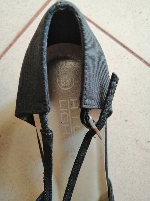 Sapato preto Novo 39