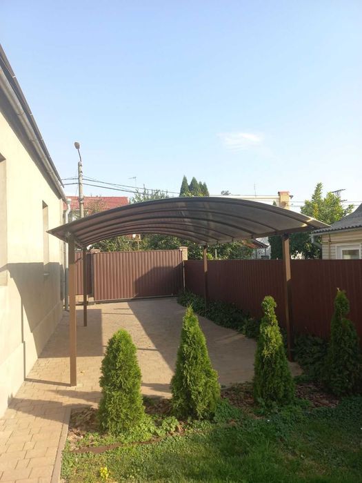 Навес для дома, Комплект навеса собери сам, Автонавес, Каркас навеса