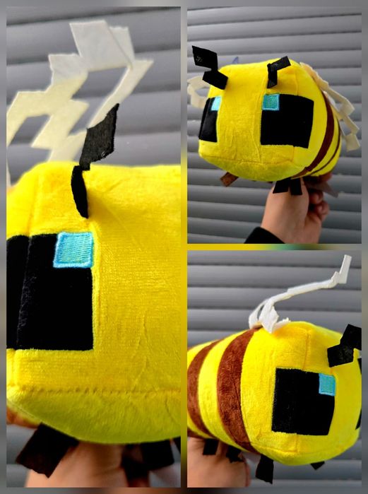 Super pluszak maskotka Pszczoła z Minecraft nowa