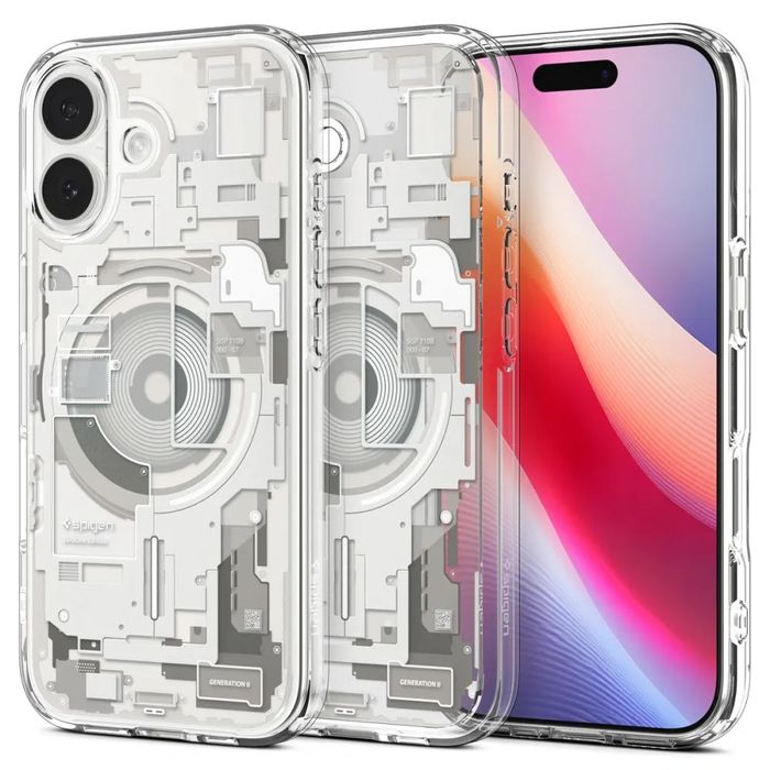 Spigen Futerał Ultra Hybrid Mag Iphone 17 Zero One Natural Titanium