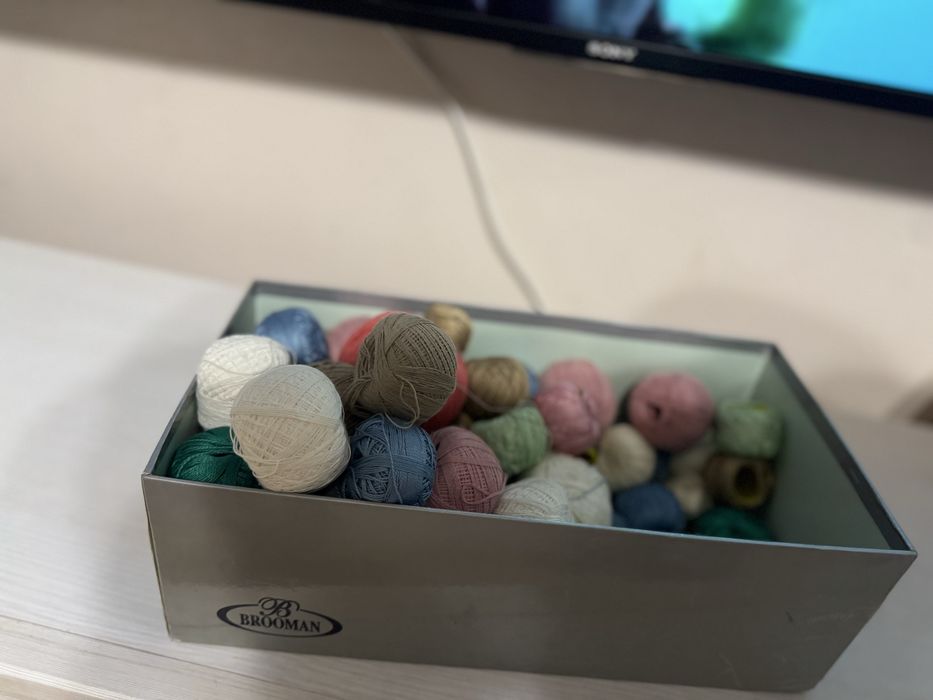 Вʼязальні нитки пряжа