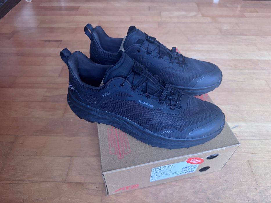 Buty Lowa Fortux GTX Tactical - Black - rozmiar 46 - NOWE