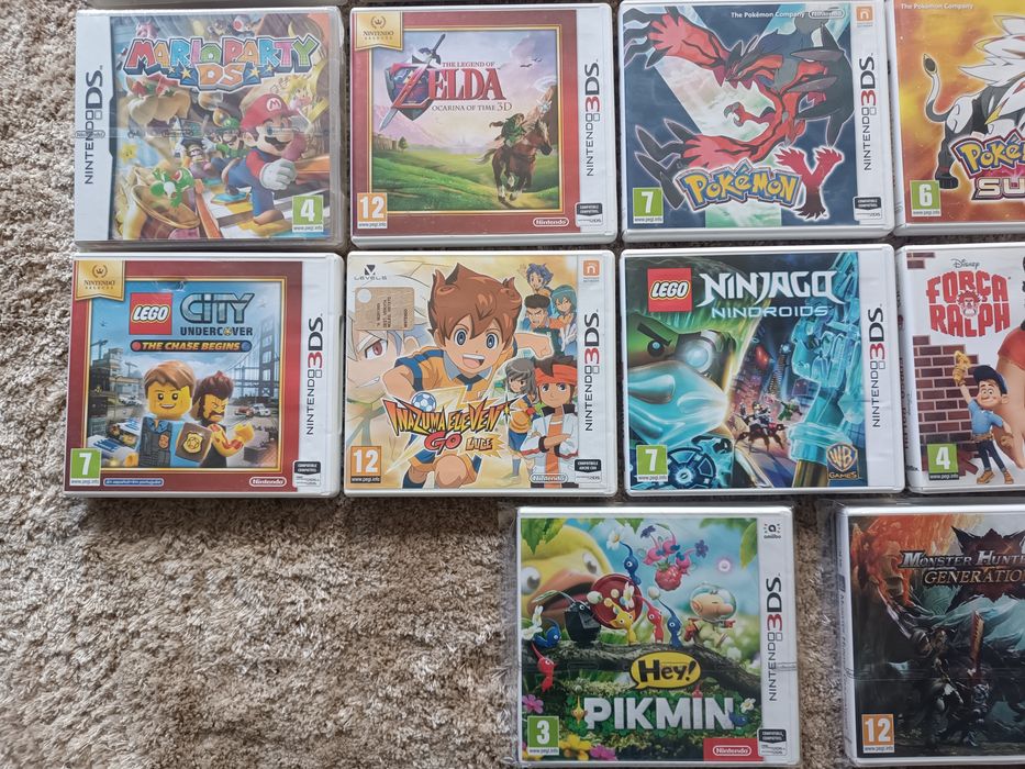 Jogos Nintendo DS e 3DS
