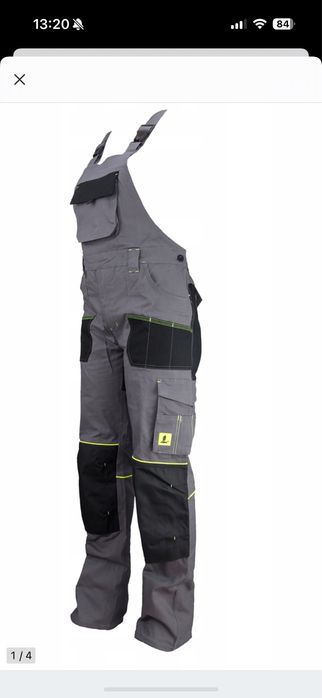 Spodnie robocze BHP ogrodniczki