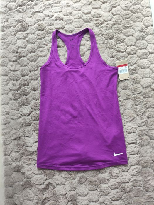 Nowa koszulka damska Nike Dri -Fit womens t-shirt bokserka