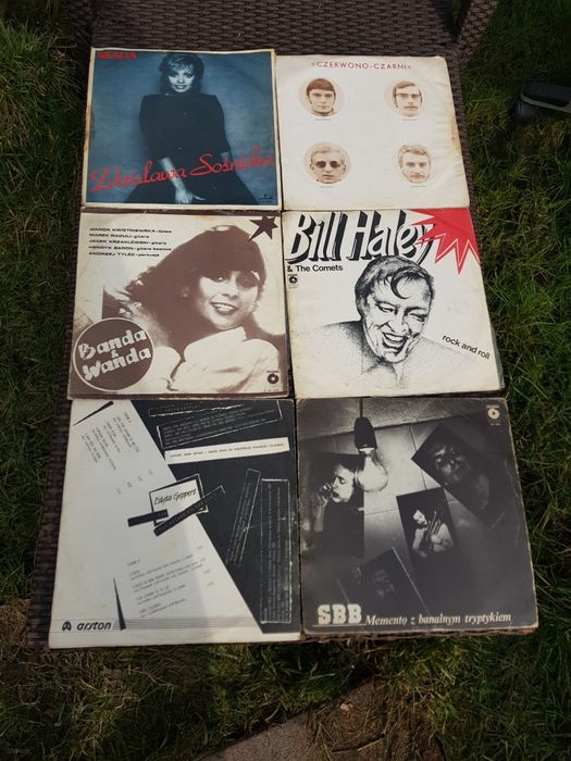6x Winyl Płyta Winylowa PRL Winyle Vintage