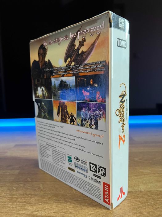 Neverwinter Nights 2 (PC PL 2006) karton premierowe kompletne wydanie