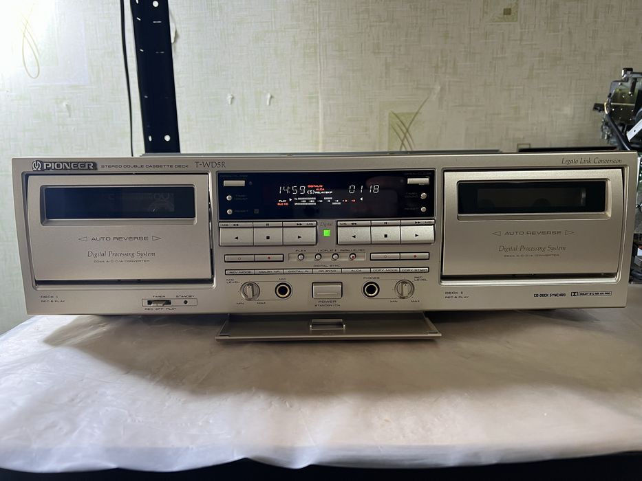 Касетна дека Pioneer T-WD5R (2 Head/100v/2000рік)