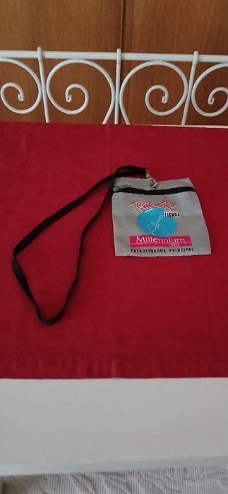 Bolsa com fita Rock in Rio-Lisboa, nova