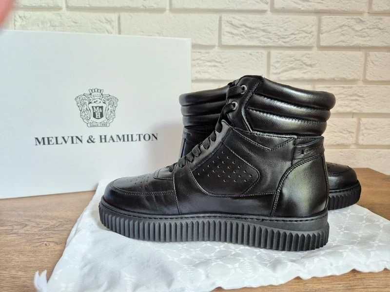 Zimowe buty damskie Melvin Hamilton 38 botki damskie czarne