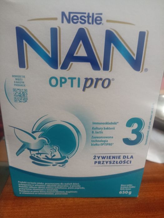 Sprzedam mleko 6opak  Nan 3 pro odbiór osobisty