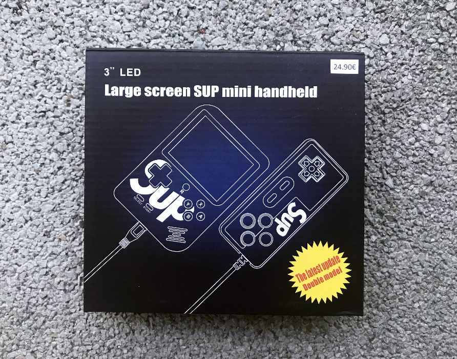 Consola de jogos portátil tipo Game Boy com comando - 400 jogos em 164740296255233122