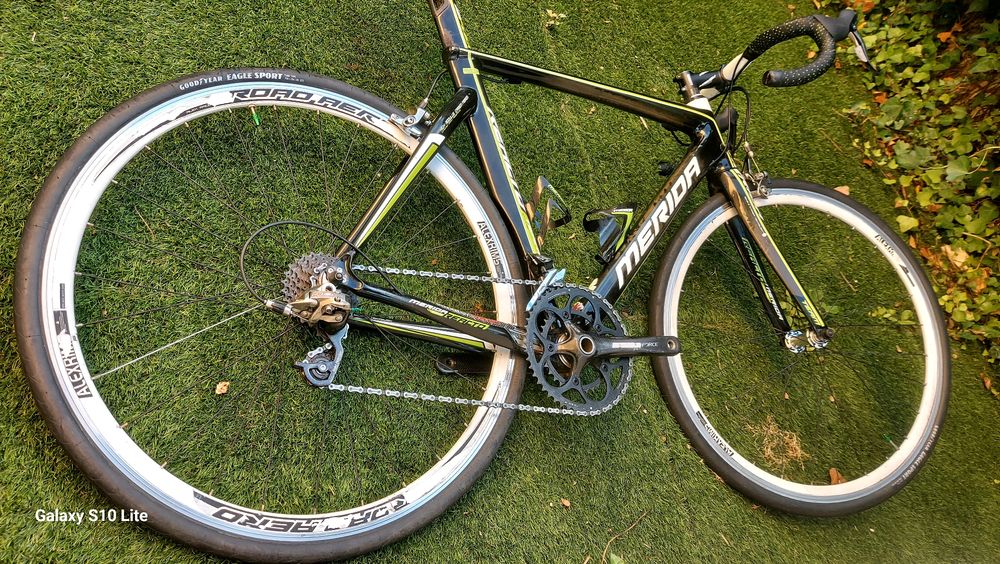 Mérida Reacto Team Carbono (SRAM Force) - Tam. M/L t55