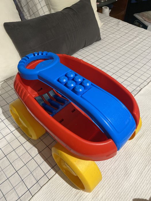 Carrinho de arrumaçao para Mega Blocks