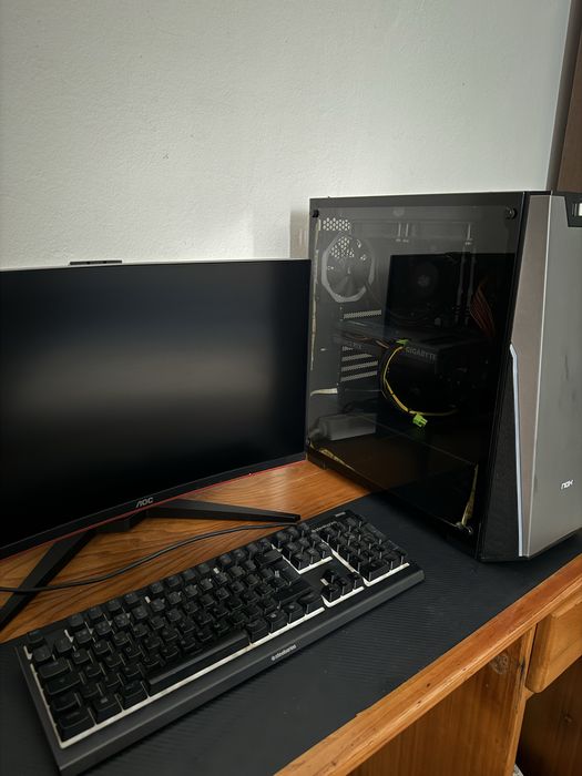 PC GAMING COMPLETO RTX 3060 12GB + Ryzen 7 5700X + 32GB RAM + Monitor 144Hz + Teclado