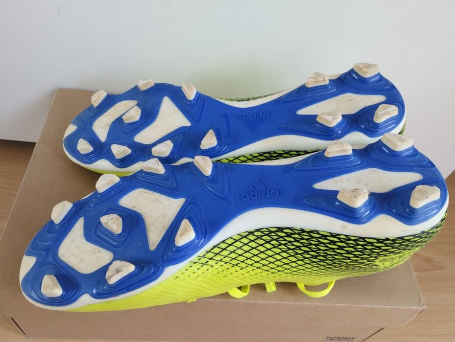 Buty korki piłkarskie 44 Adidas X Ghosted.4 FG Yellow
