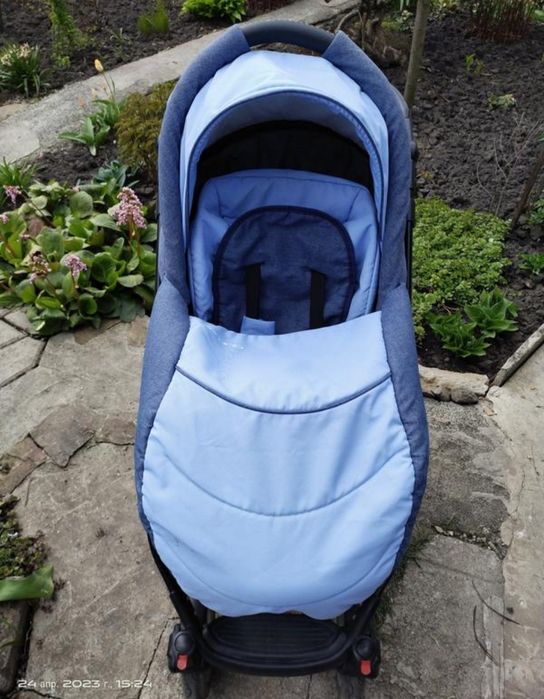 Коляска 2в1 для хлопчика