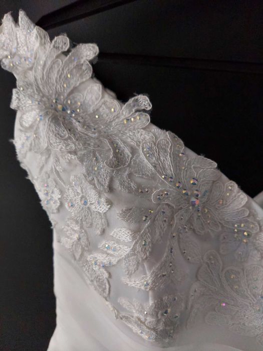 Suknia ślubna oryginalna nietypowa AGORA rozm. S/M