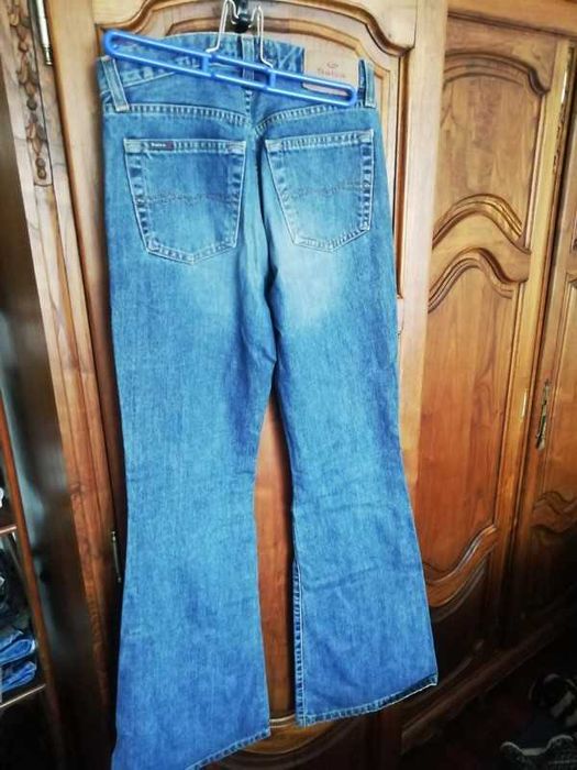 Calças de ganga da Salsa, boca de sino