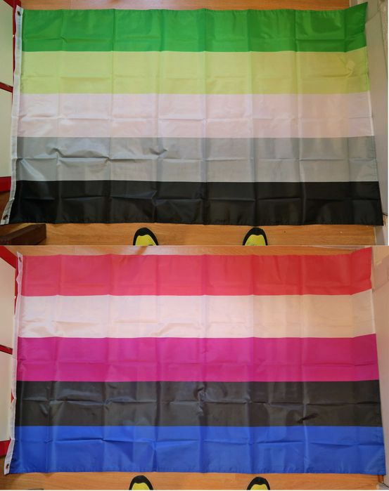Bandeiras 150 X 90 cm LGBT QIA+ Gay Pride Arco Iris
