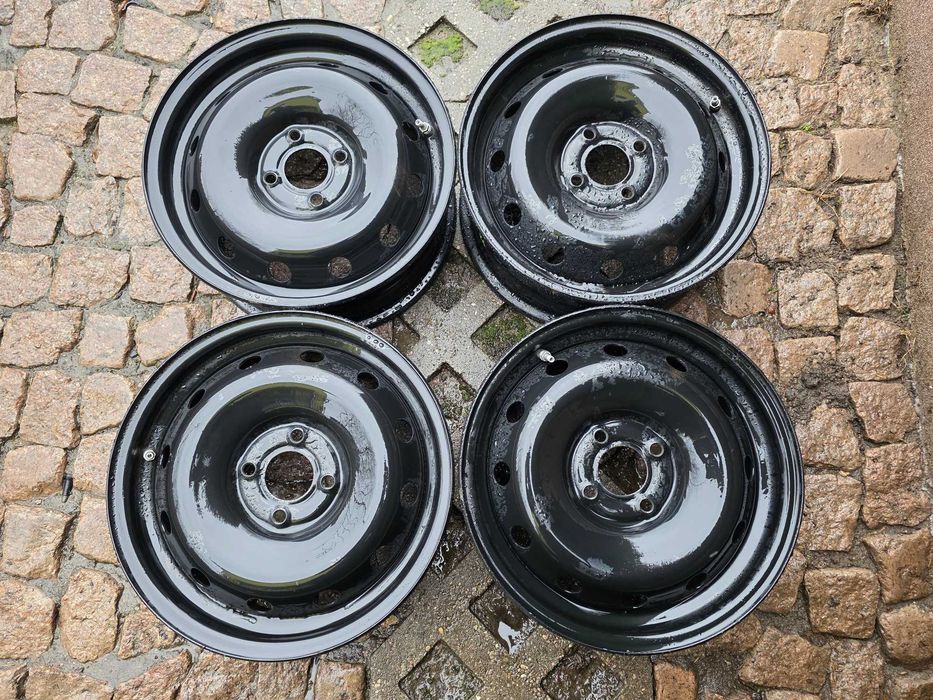 Oryginalne felgi stalowe z czujnikami NISSAN MICRA 15" 4x100 ET 50
