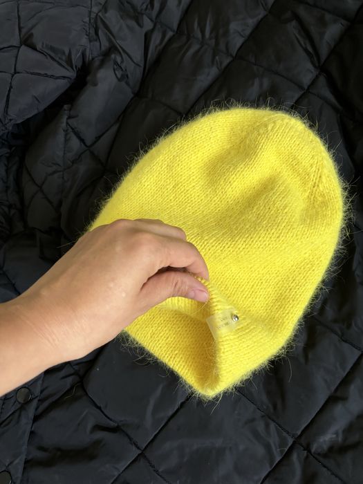 Подвійна шапка з ангори