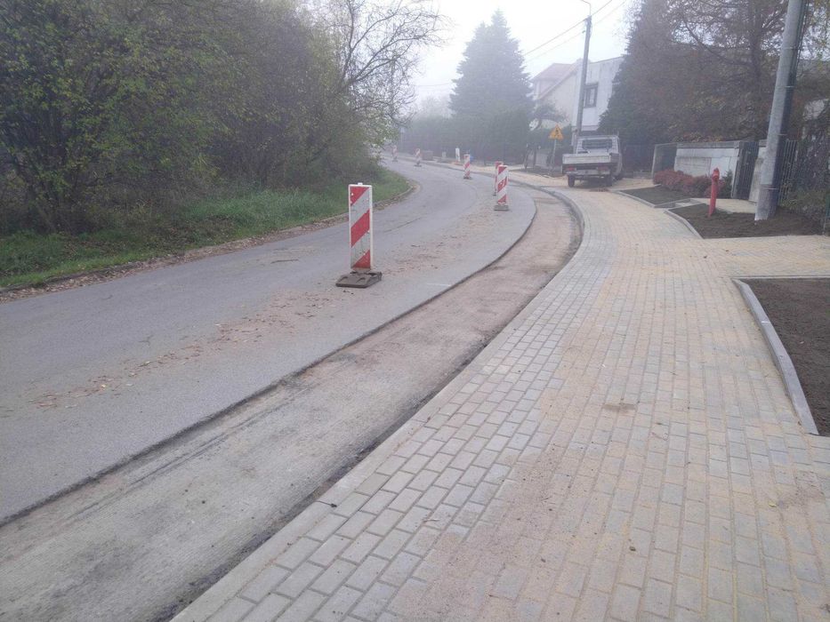 Frezowanie Asfaltu  Drogi Rowerowe Pachwiny Odtworzenia Asfalt