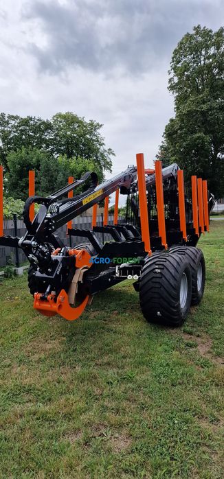 Przyczepa Leśna  BMF 10T2 Pro 720 - Rabaty ! 6 Par koła 500x17