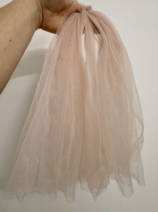 Фата для дружки рожева 3 шт