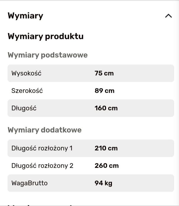 Stół rozkładany Agata Meble