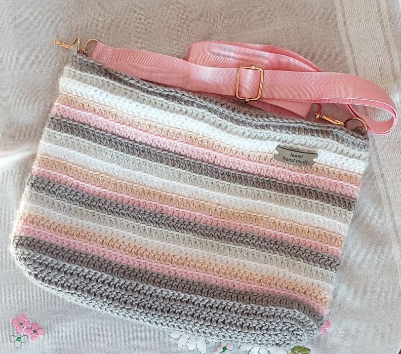Torebka szydełkowa handmade