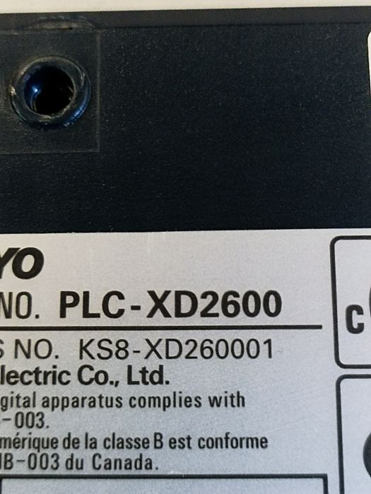 Projektor Sanyo PLC XD 2600