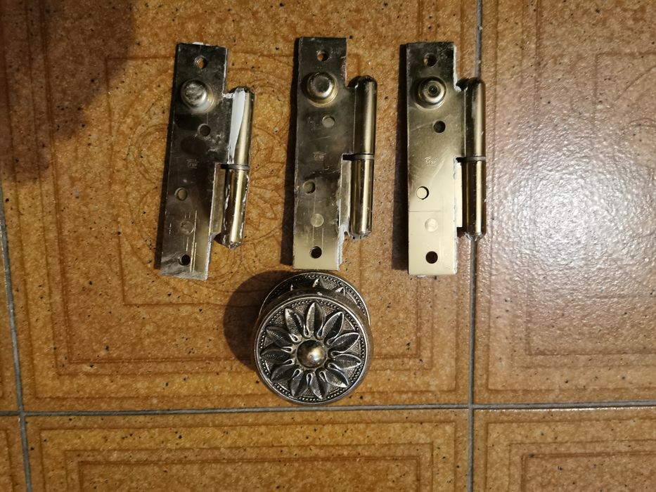 Dobradiças e Puxador de porta.64551392024323121