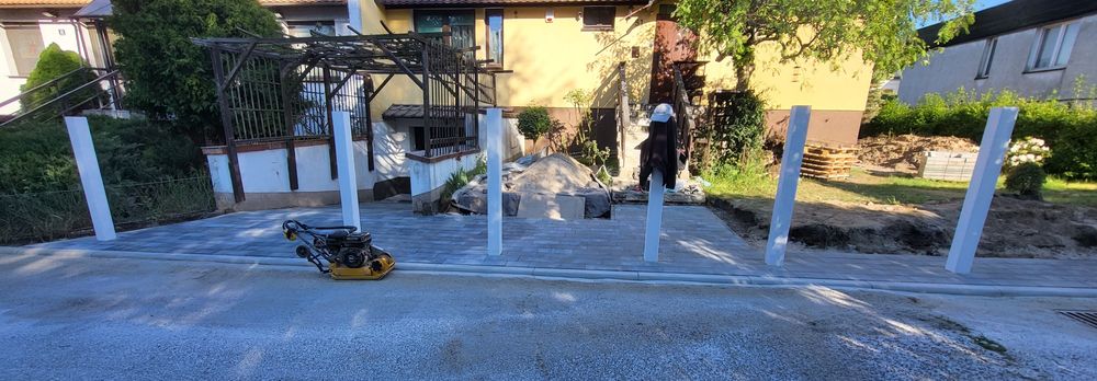 Układanie kostki brukowej