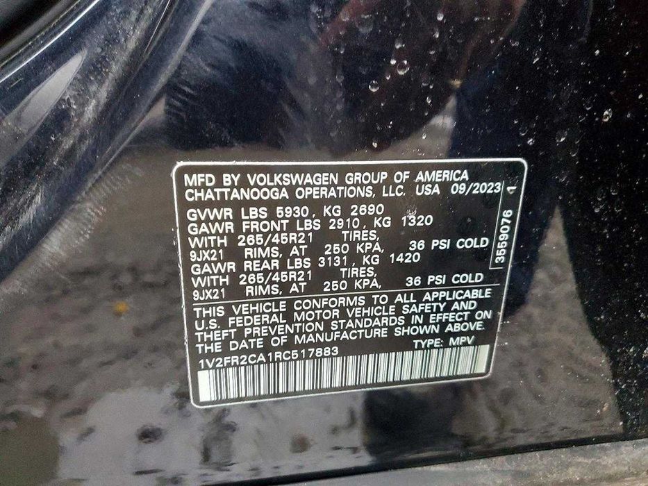 Volkswagen Atlas SEL-Premium R-Line 2022