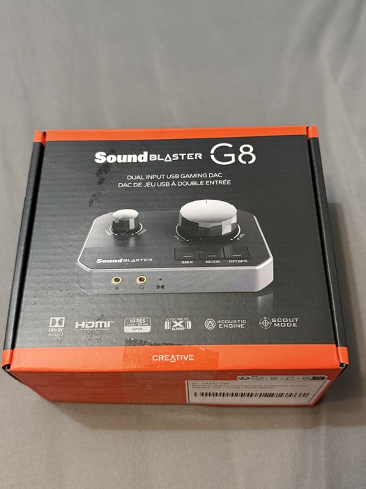 Karta dźwiekowa Soundblaster G8