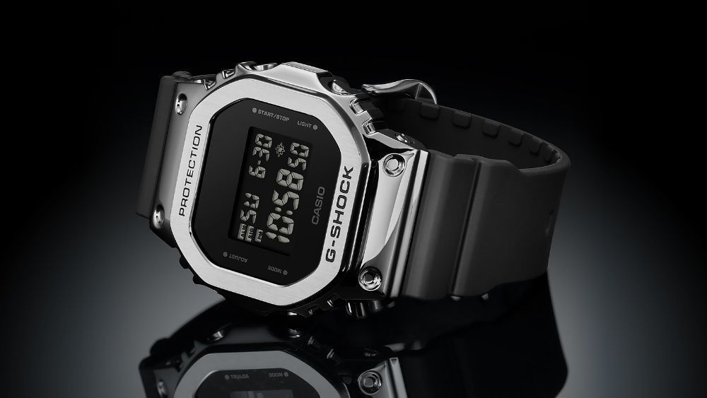 Часы Casio G-SHOCK GM-5600-1E ! Оригинал! Фирменная гарантия 2 года!