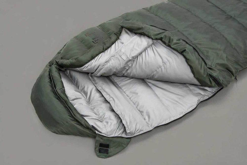 Пуховий спальний мішок ICE-SNOW 210*80*50см ультралегкий 1,3кг спальник