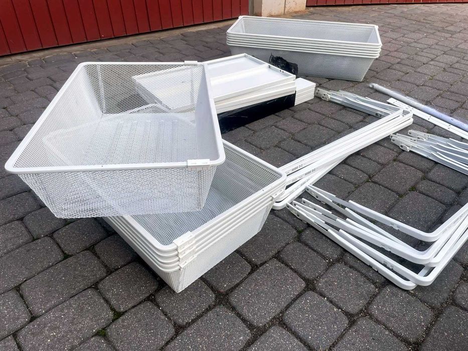 Szafa modułowa, system koszy i półek -IKEA BOAXEL