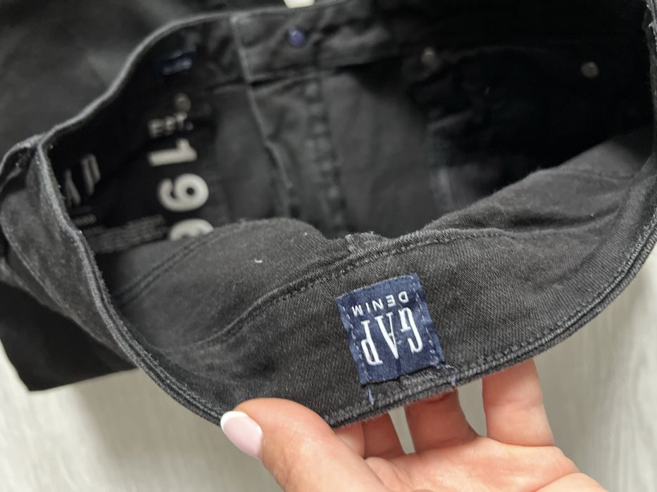 Jeansy czarne GAP 40