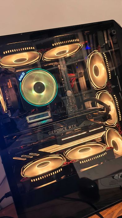 Chłodzenie CPU AMD Wraith Prism AM4 AM5 ORYGINAŁ OEM 105W TDP LED RGB ...
